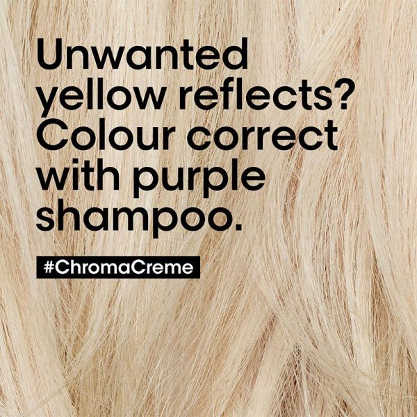 L'Oréal Professionnel Chroma Crème Neutralizing Shampoo Blondes 300ml - Image 3