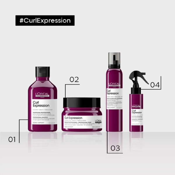 L'Oréal Professionnel Curl Expression Moisturising & Hydrating Shampoo 300ml - Image 4