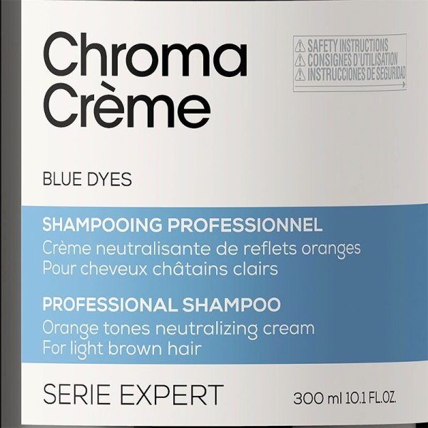 L'Oréal Professionnel Chroma Crème Neutralizing Shampoo Light to Medium Brunettes 300ml - Image 2