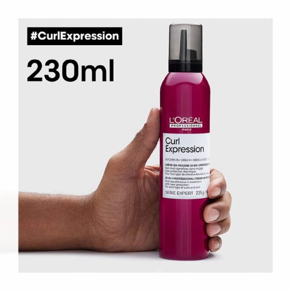 L'Oréal Professionnel Curl Expression 10 in 1 Benefits Mousse 300ml - Image 4