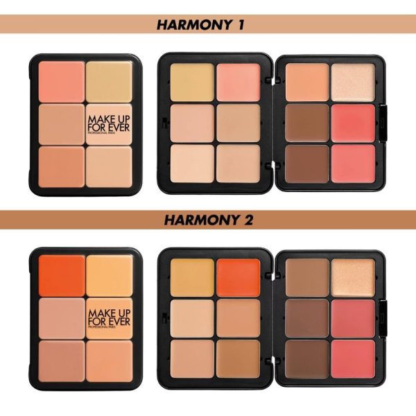 MAKE UP FOR EVER HD SKIN ALL-IN-ONE PALETTE HARMONY 1 26.5g - Image 2