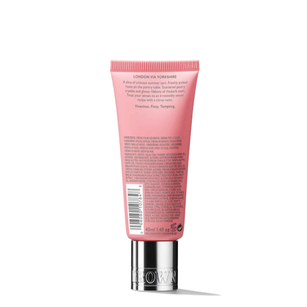 Molton Brown Delicious Rhubarb & Rose Hand Cream 40ml - Image 2