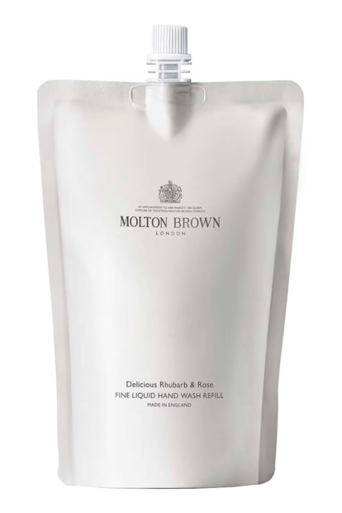 Molton Brown Delicious Rhubarb & Rose Fine Liquid Hand Wash Refill 400ml