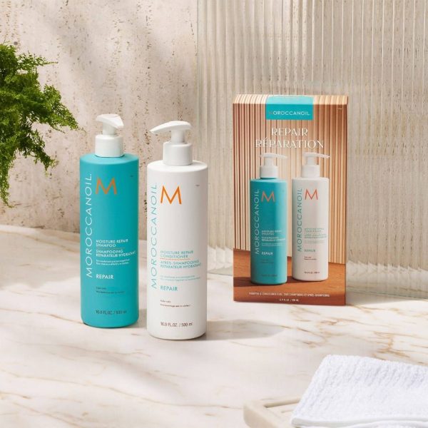 MOROCCANOIL Shampoo and Conditioner 500ml Repair Duo - Image 3