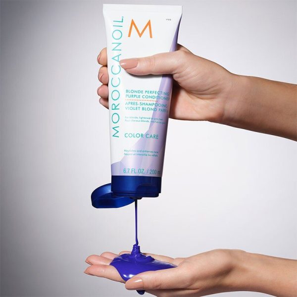 MOROCCANOIL Blonde Perfecting Purple Conditioner 200 ml - Image 2