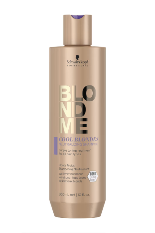 Schwarzkopf Professional Blondme Cool Blondes Neutralizing Shampoo 300ml