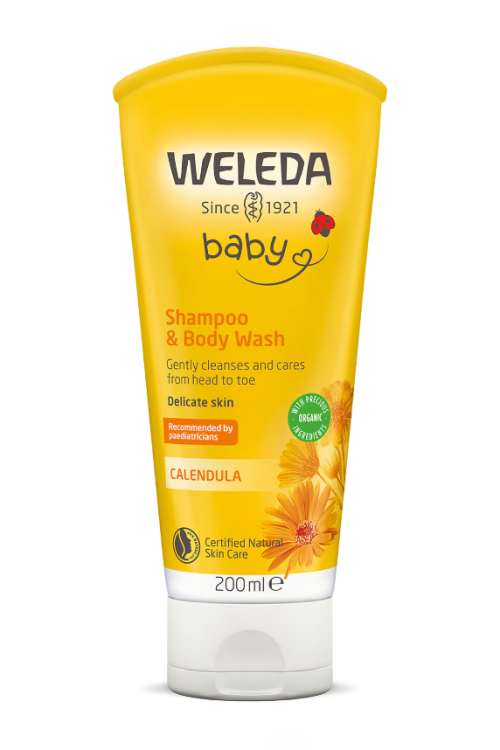 Weleda Baby Calendula Shampoo & Body Wash 200ml