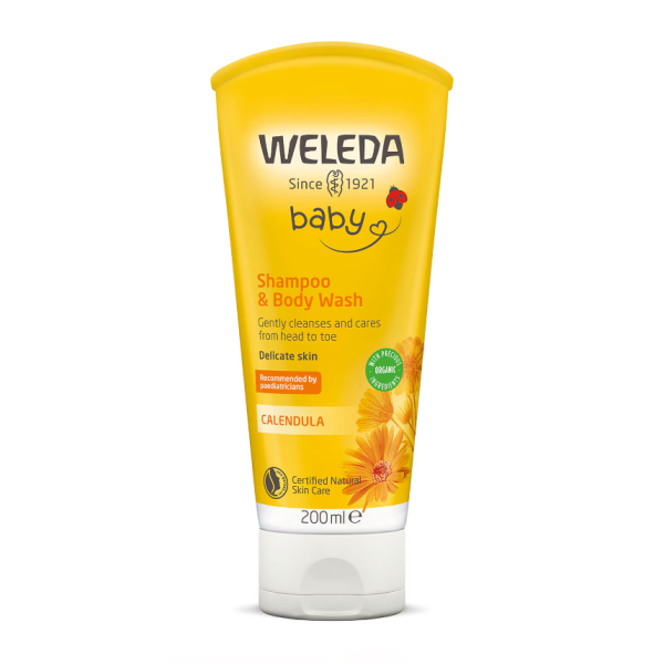 Weleda Baby Calendula Shampoo & Body Wash 200ml