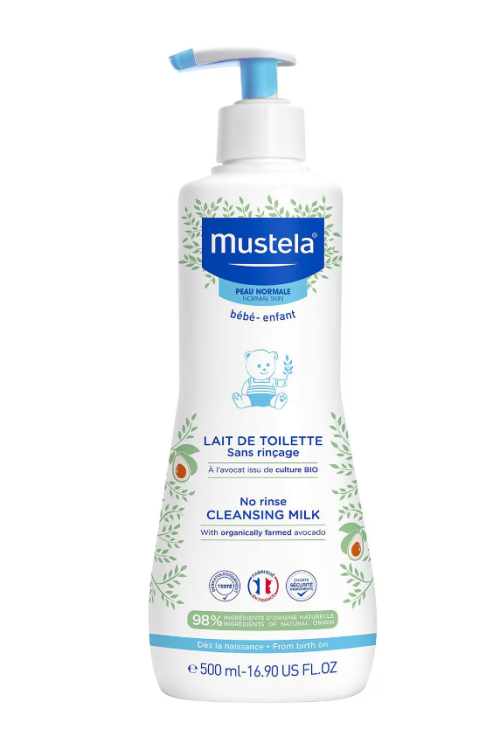 Mustela No Rinse Cleansing Milk 500ml