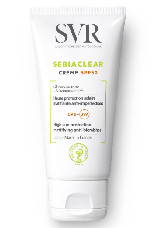 SVR SEBIACLEAR SPF50+ Daily Sunscreen Cream 40ml