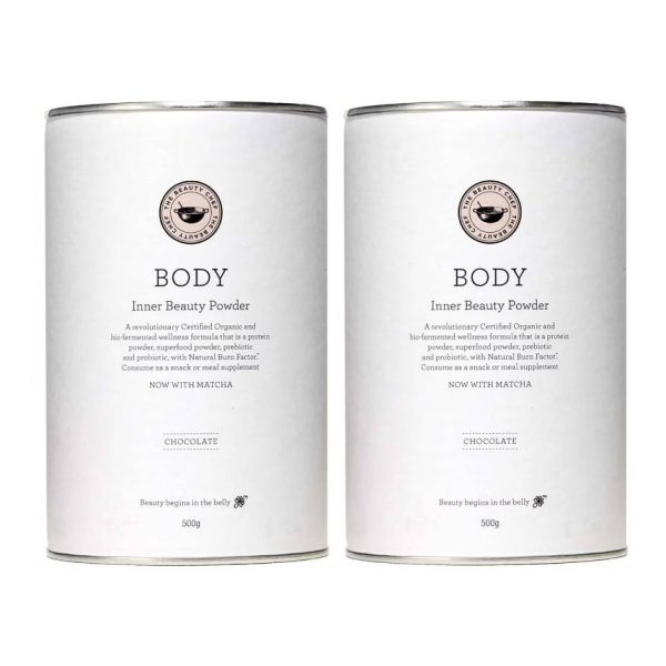 THE BEAUTY CHEF Body Inner Beauty Support Chocolate Duo