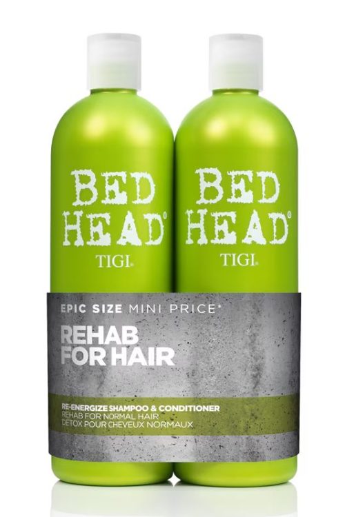 Bed Head by Tigi Urban Antidotes Re-Energise Shampoo and Conditioner for Normal Hair 2x750ml