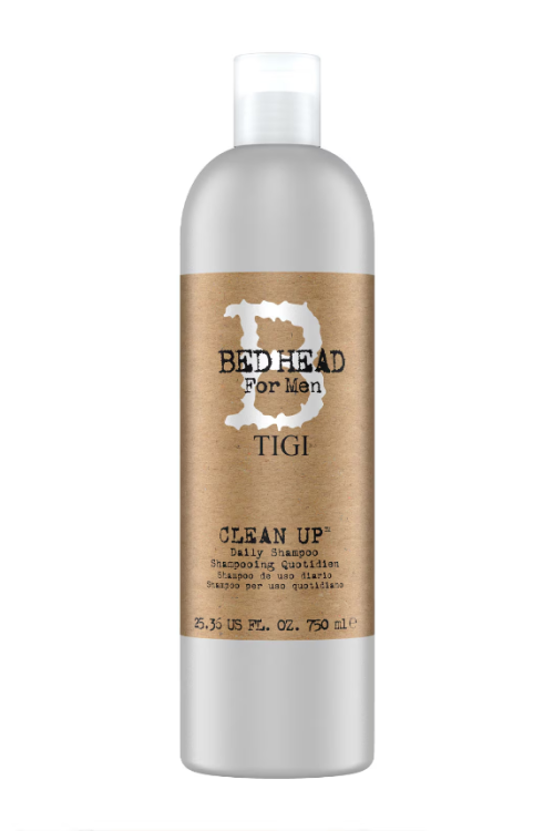 Bed Head for Men by Tigi Clean Up Mens Daily Shampoo for Normal Hair 750ml