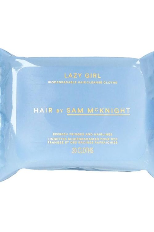 HAIR BY SAM MCKNIGHT Lazy Girl Biodegradable Hair Cleanse Cloths 100g