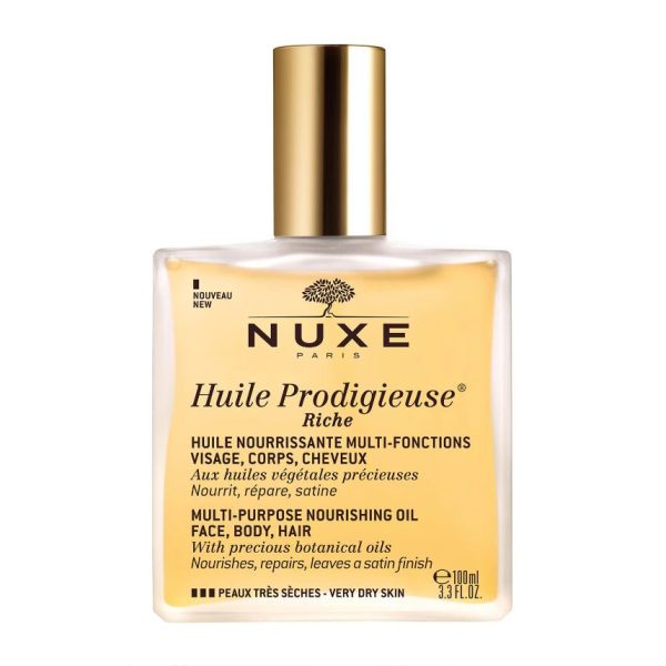 NUXE Huile Prodigieuse® Riche Multi-Purpose Nourishing Oil 100ml