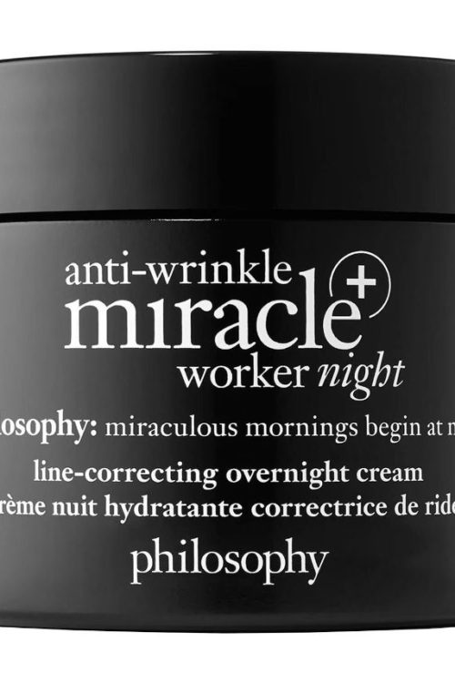 philosophy anti-wrinkle miracle worker+ line-correcting overnight cream 60ml