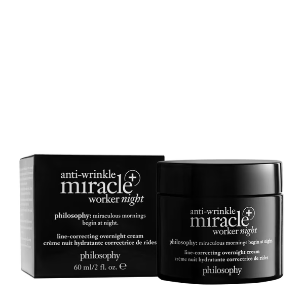 philosophy anti-wrinkle miracle worker+ line-correcting overnight cream 60ml - Image 2