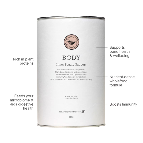 The Beauty Chef Body Inner Beauty Powder - Chocolate with Hemp 500g - Image 3